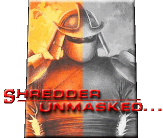 TMNT Unmasked Shredder (Deadly Leader of the Evil Foot Clan) MOC