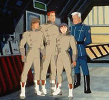 Maverick, Maniac, Archer, and Commodore Geoffrey Tolwyn